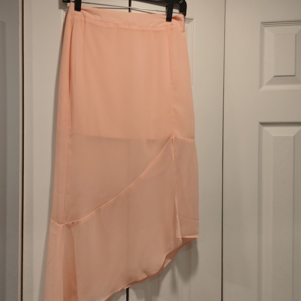 Brand new peach pink skirt